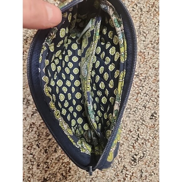 vera bradley  Green and blue cambridge full zip around wallet Approx 7.5” x 5” - Picture 5 of 7